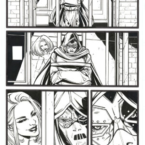 Laura Braga - Fantastic 4 - Halloween Special Page #5