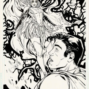 Laura Braga - Supergirl Annual #2 Splash page #38